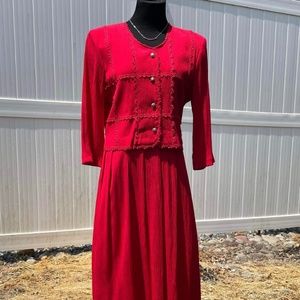 Red dress size 12P